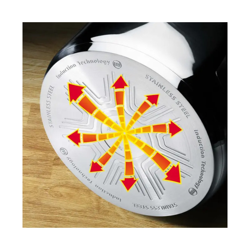 Tefal Emotion E3012904 casserole à sauce 3 L Rond Acier inoxydable