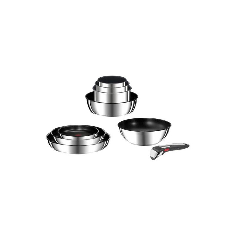 Tefal L9739102 casserole à sauce Rond Acier inoxydable