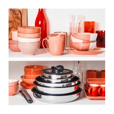 Tefal L9739102 casserole à sauce Rond Acier inoxydable