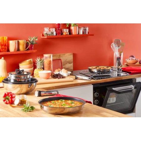 Tefal L9739102 casserole à sauce Rond Acier inoxydable