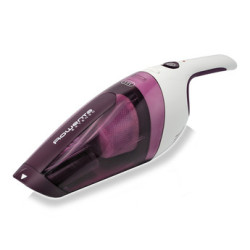Rowenta AC232001 Aspirateur-balai 2 en 1 Batterie Sec Sans sac Violet, Blanc