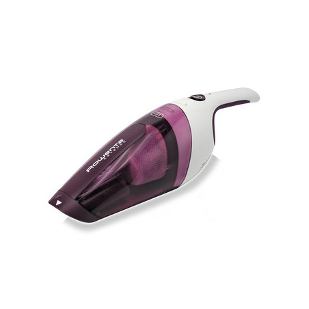 Rowenta AC232001 Aspirateur-balai 2 en 1 Batterie Sec Sans sac Violet, Blanc