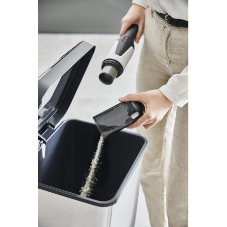 Rowenta X-Touch AC9736 aspirateur de table Gris, Blanc Sans sac