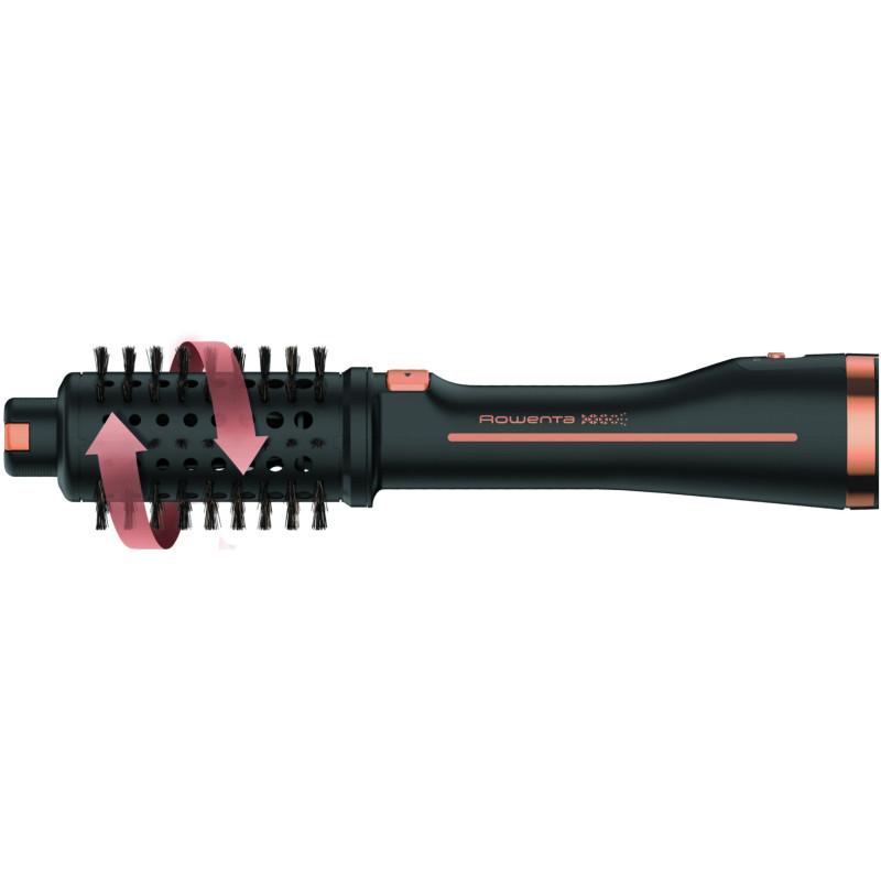 Rowenta Ultimate Experience CF9625 Brosse soufflante à air chaud À chaleur Noir, Bronze 750 W