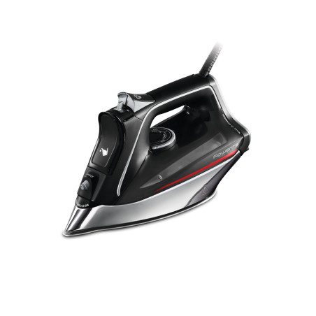 Rowenta DW8210 Droog- & stoomstrijkijzer Microsteam 400 HD Laser-zoolplaat 2800 W Zwart, Rood