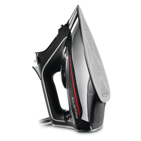 Rowenta DW8210 Fer à repasser à sec ou à vapeur Semelle Laser HD Microsteam 400 2800 W Noir, Rouge
