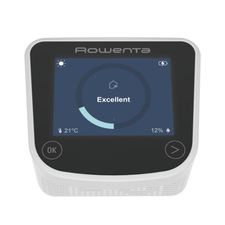 Rowenta Pure Home PU8080 200 m² 64 dB 60 W Blanc, Bleu