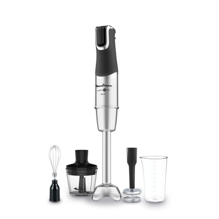 Moulinex DD95HD 0,8 L Mélangeur par immersion 1200 W Noir, Acier inoxydable