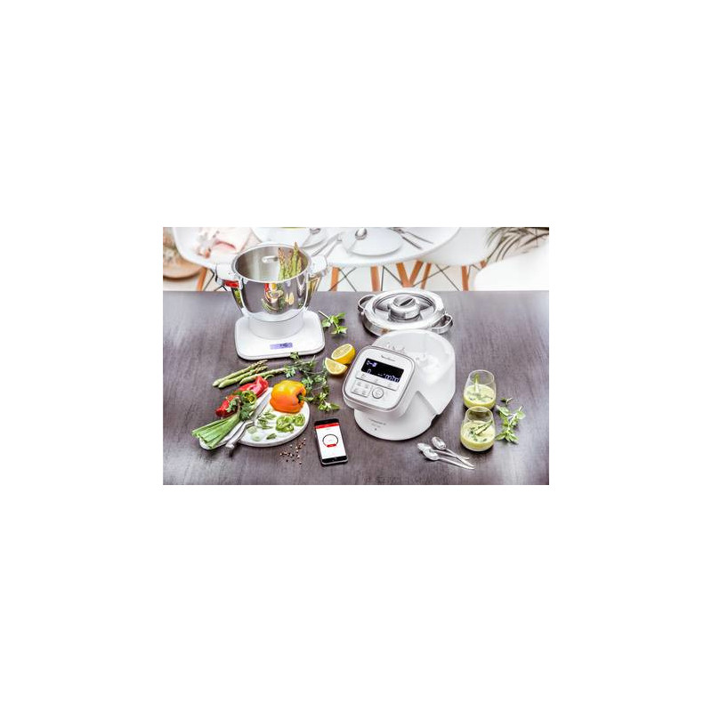 Moulinex YY4525FG robot ménager 1550 W 3 L Gris, Blanc