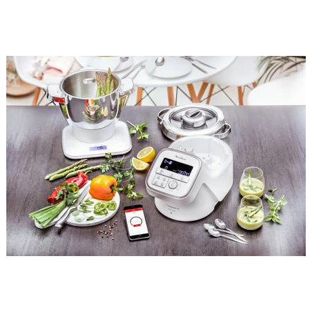 Moulinex YY4525FG robot ménager 1550 W 3 L Gris, Blanc