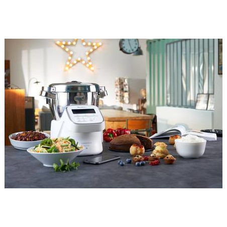 Moulinex YY4525FG robot ménager 1550 W 3 L Gris, Blanc