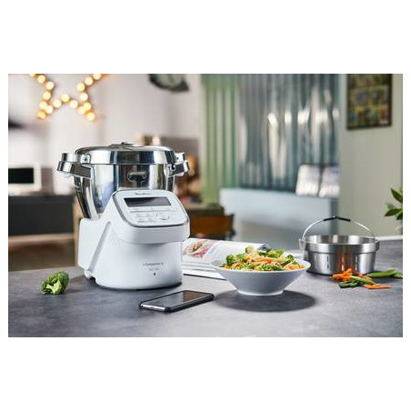 Moulinex YY4525FG robot ménager 1550 W 3 L Gris, Blanc