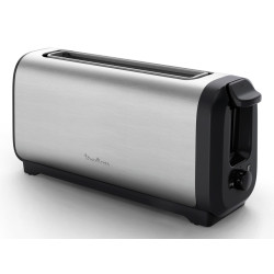 Moulinex LS5S0DE0 grille-pain 7 2 part(s) 1430 W Noir, Acier inoxydable