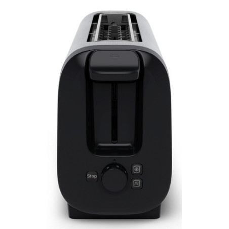 Moulinex LS5S0DE0 broodrooster 7 2 snede(n) 1430 W Zwart, Roestvrijstaal