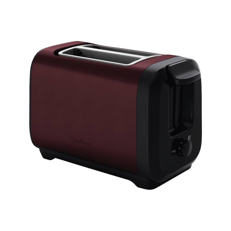 Moulinex LT5S05E0 grille-pain 7 2 part(s) 1300 W Noir, Rouge