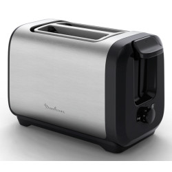 Moulinex LT5S0DE0 grille-pain 7 2 part(s) 1200 W Noir, Acier inoxydable