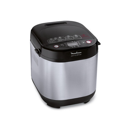 Moulinex OW240E machine à pain 720 W Noir, Acier inoxydable