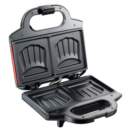 Moulinex SM180811 gaufrier et appareil à croque-monsieur 650 W Noir, Rouge
