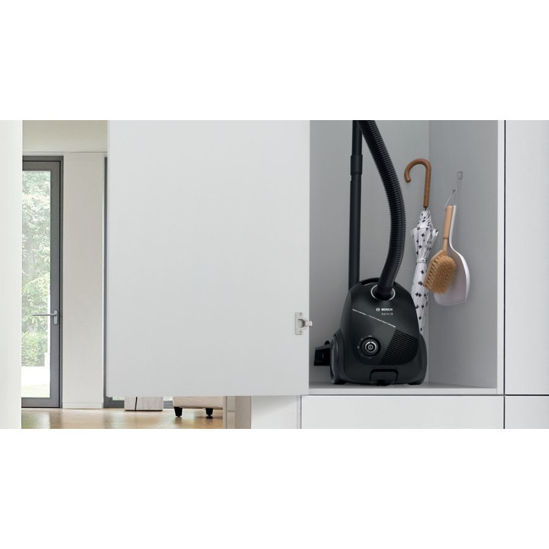 Bosch Serie 2 BGBS2BA1P Aspirateur 3,5 L Aspirateur sans sac Sec 600 W Sac à poussière