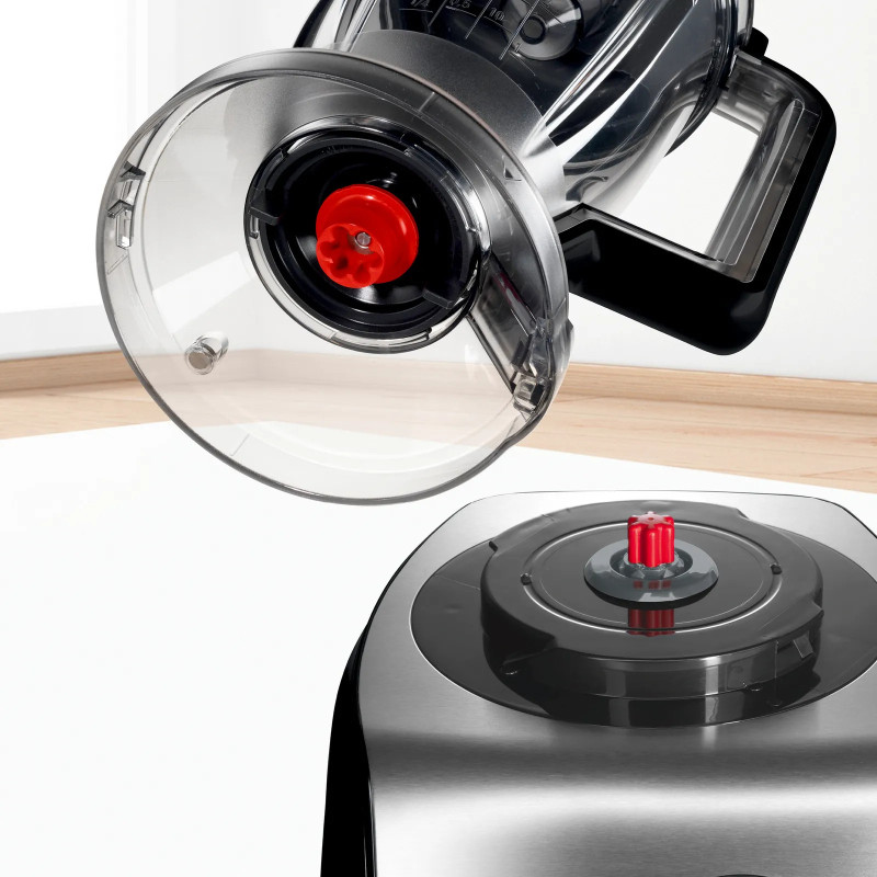 Bosch MC812M865 keukenmachine 1250 W 3,9 l Zwart, Roestvrijstaal