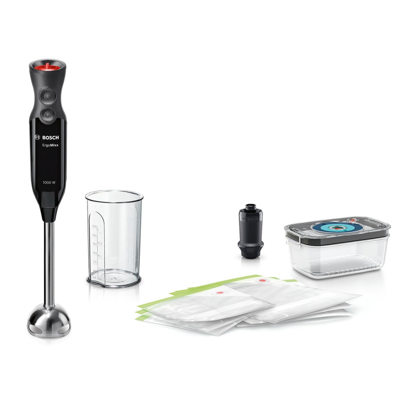 Bosch MS6CB61V1 blender 0,6 L Mélangeur par immersion 1000 W Anthracite, Noir