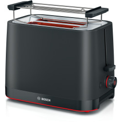 Bosch TAT3M123 broodrooster 2 snede(n) 950 W Zwart