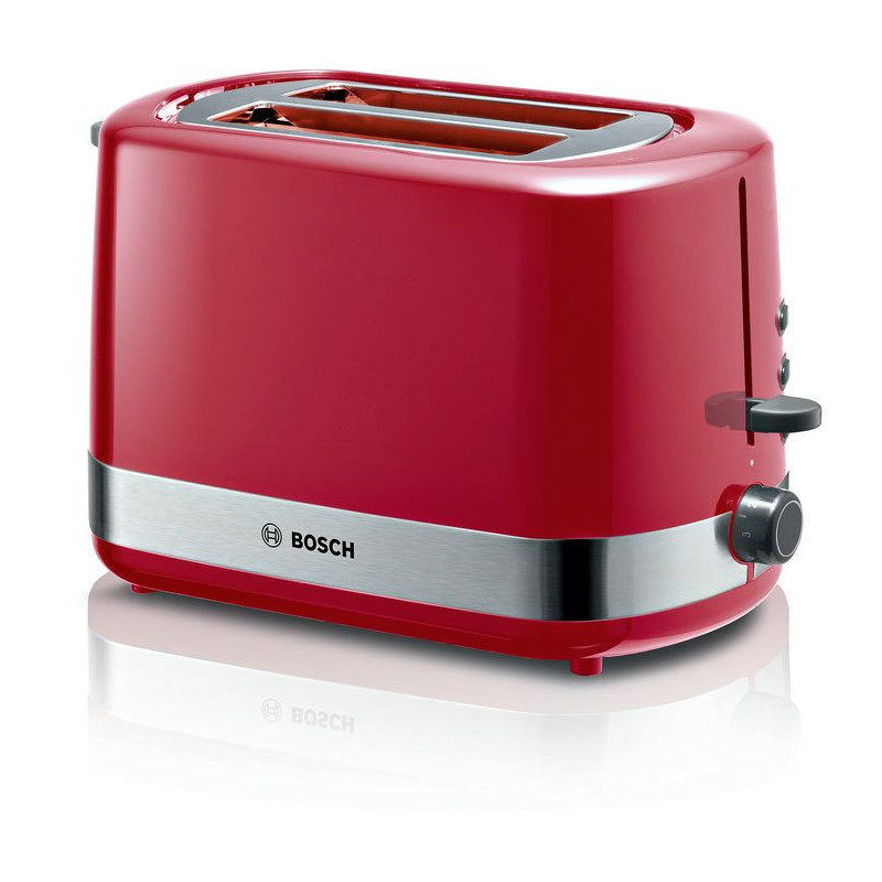 Bosch TAT6A514 broodrooster 2 snede(n) 800 W Rood