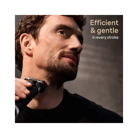 Braun Series 9 Pro+ 9565cc Wet & Dry Scheerapparaat met scheerblad Trimmer Metallic