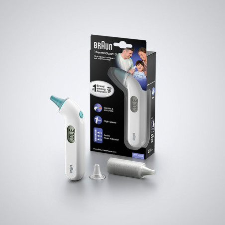 Braun ThermoScan 3 Contact Wit Oor