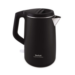 Tefal KO3718 bouilloire 1,5 L 2400 W Noir, Acier inoxydable