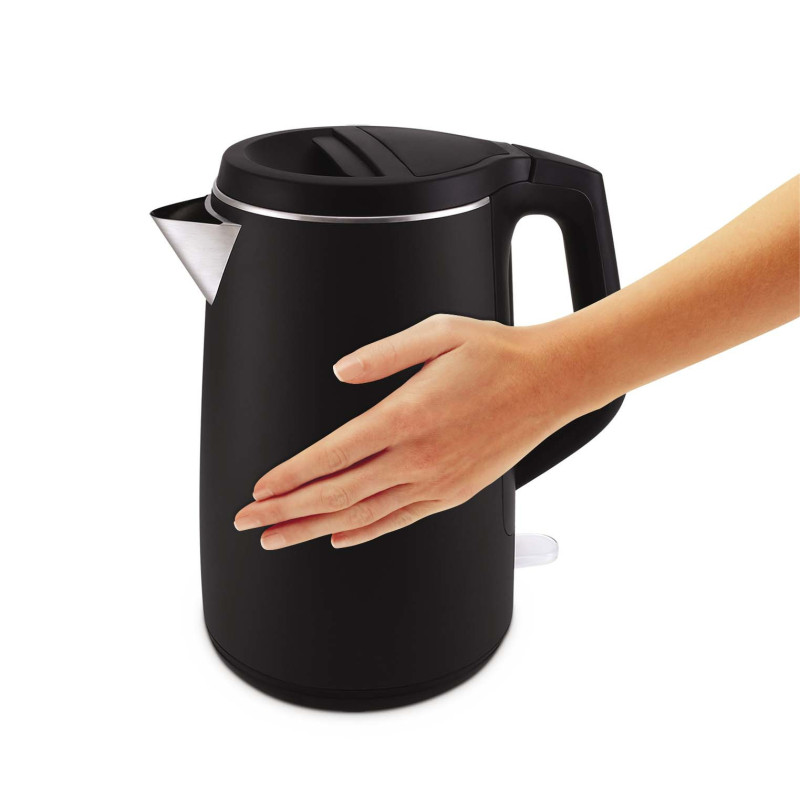 Tefal KO3718 bouilloire 1,5 L 2400 W Noir, Acier inoxydable