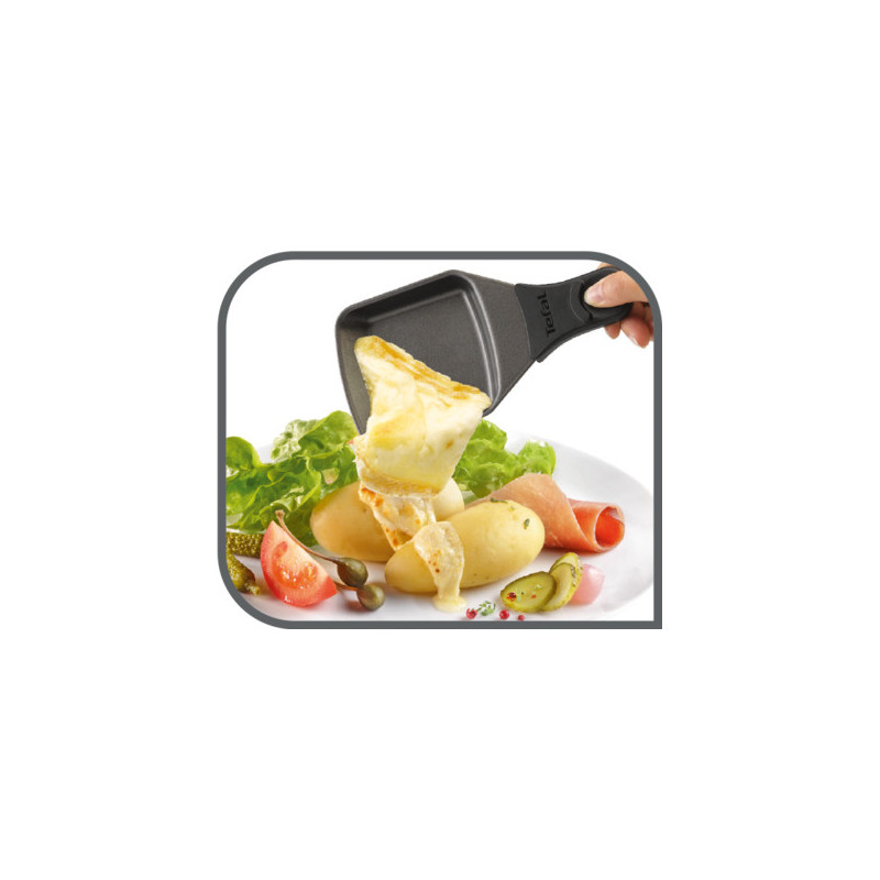 Tefal PR457B raclette 10 personne(s) 1350 W Gris