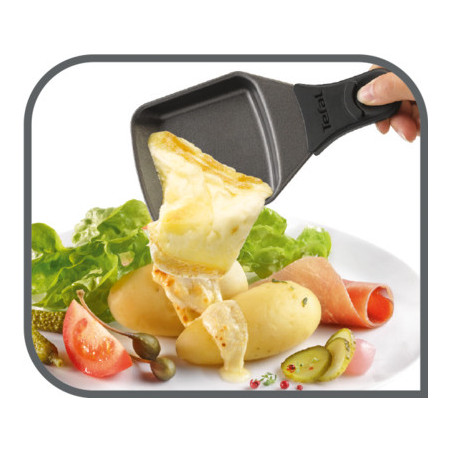 Tefal PR457B raclette 10 persoon/personen 1350 W Grijs