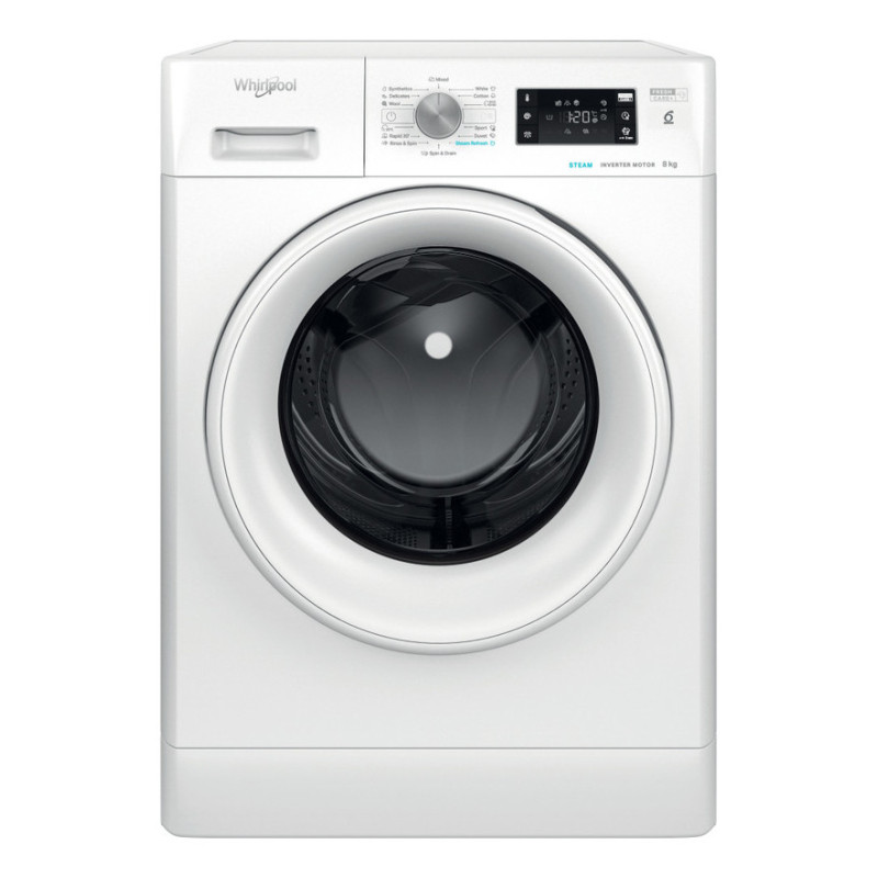 Whirlpool FFB 8489 WV EE wasmachine Voorbelading 8 kg 1400 RPM Wit