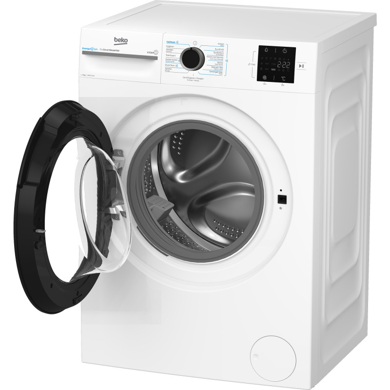 Beko b300 BM3WFT3841W wasmachine Voorlader 8 kg 1400 RPM Wit