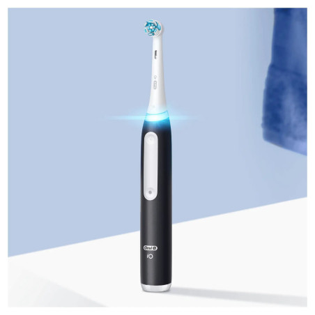 Oral-B iO 3 Matte Adulte Brosse à dents vibrante Noir, Blanc
