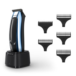 Rowenta Barber Experience TN1851E0 scheer-, knip- en trimapparaat Zwart, Blauw Lithium-Ion (Li-Ion)