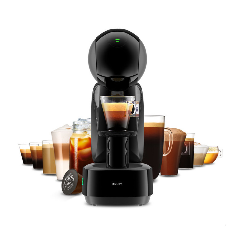 Krups INFINISSIMA KP270810-YY4652FD machine à café Entièrement automatique Cafetière à dosette 1,2 L