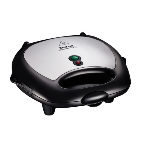 Tefal Break Time SW6148 gaufrier et appareil à croque-monsieur Noir, Gris