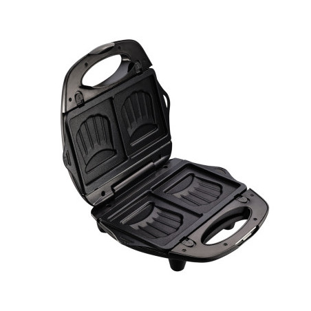 Tefal Break Time SW6148 gaufrier et appareil à croque-monsieur Noir, Gris