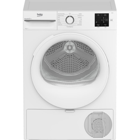 Beko BM3T3923W wasdroger Vrijstaand Voorlader 9 kg Wit