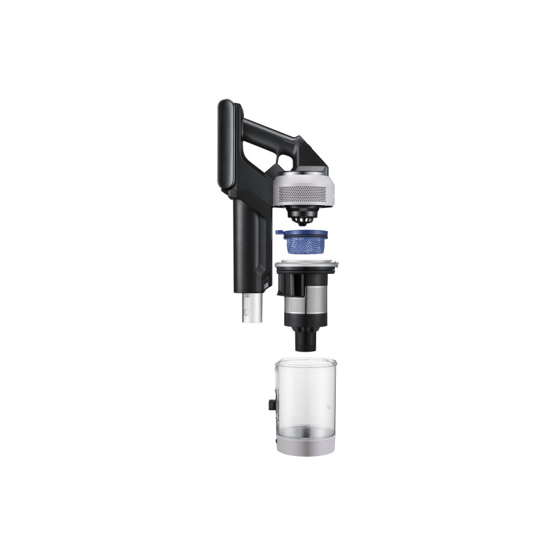 Samsung VS80F28DFP Aspirateur-balai 2 en 1 Batterie Sec HEPA, Micro Sans sac 0,5 L 770 W Noir, Gris