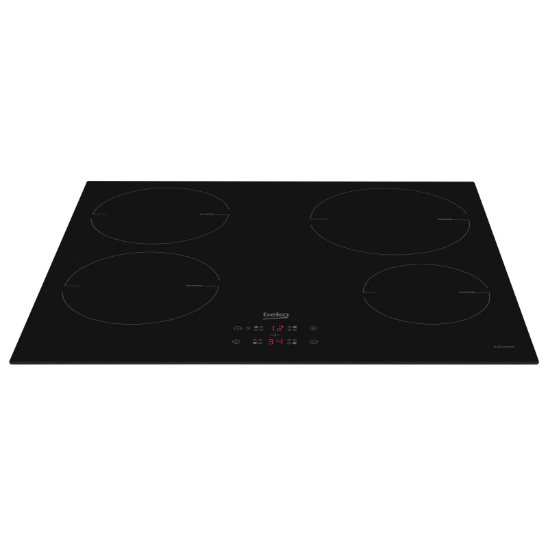 Beko HII64400MT plaque Noir Intégré 60 cm Plaque avec zone à induction 4 zone(s)