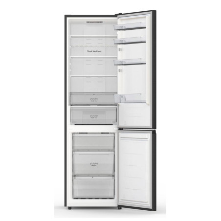 Hisense RB440N4AFC koel-vriescombinatie Vrijstaand 336 l Zwart