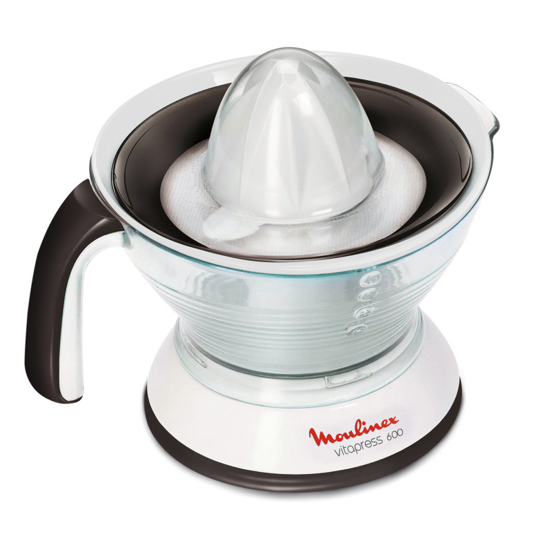 Moulinex PC300B elektrische citruspers 25 W Wit, Grijs