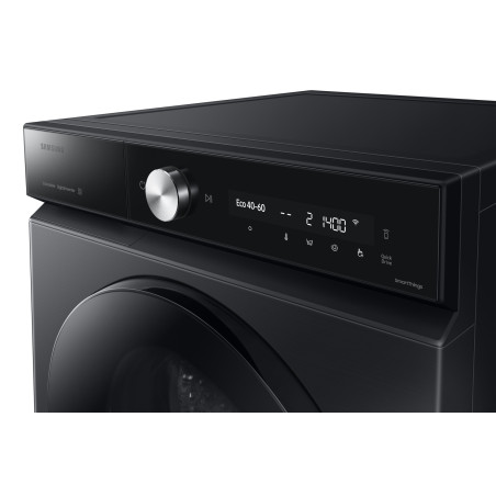 Samsung QuickDrive 8000 Series WW90DB8U95GB machine à laver Charge avant 9 kg 1400 tr/min Noir