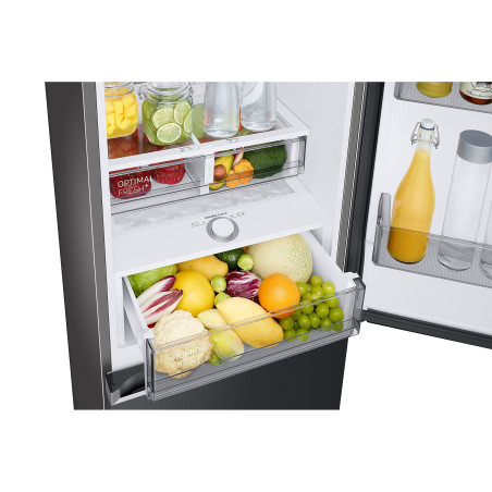 Samsung RB34C704DB1/EF koel-vriescombinatie Vrijstaand Zwart