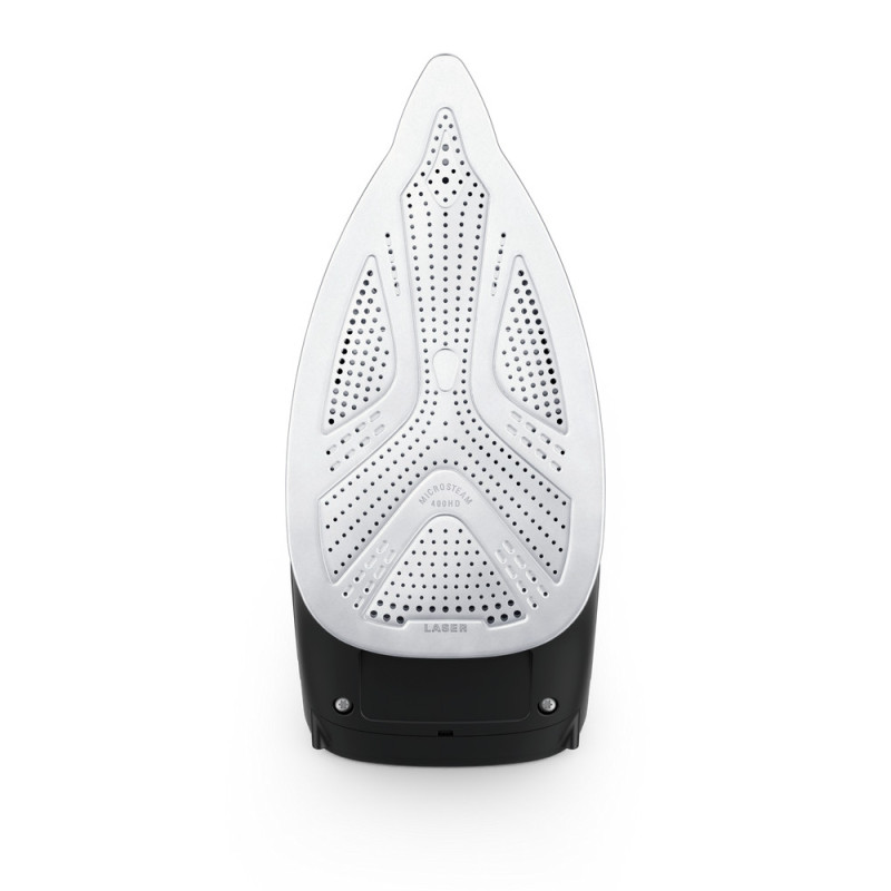 Rowenta DW6341D1 strijkijzer Stoomstrijkijzer Microsteam 400 HD 3De-zoolplaat 2500 W Zwart, Bruin