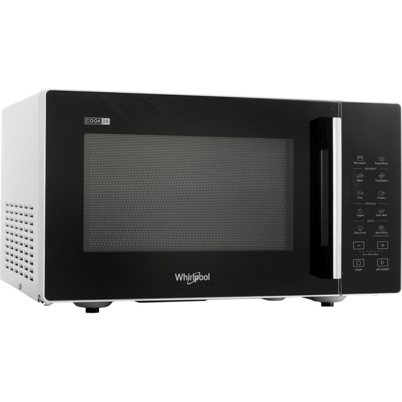 Whirlpool MWP 251 SB Zwart Solo-magnetron Aanrecht 25 l 900 W
