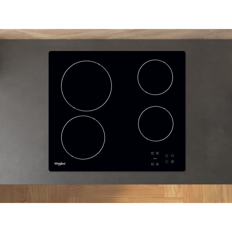 Whirlpool AKT 8090/NE Noir Intégré 60 cm Céramique 4 zone(s)
